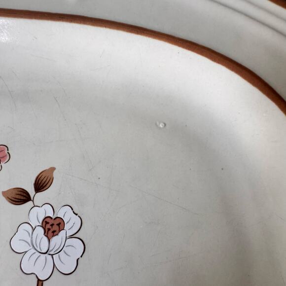 The Covington Edition Idlewild Vintage 12.5" Serving Platter Stoneware Japan - Picture 5 of 14